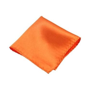 Imagem de Lenço de Bolso Masculino Vintage - Quadrado, Sólido e para Padrinhos d