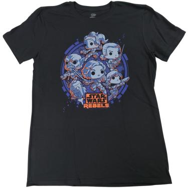 Imagem de Camiseta Star Wars Rebels Funko Pop Unissex Algodao  - Tam G