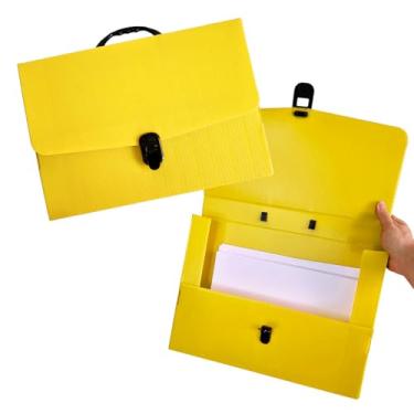 Imagem de Maleta Oficio Polidello, Amarela, Dello