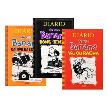 Imagem de Kit Diário de um banana 9, 10 e 11 - Capa Dura - VR