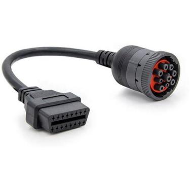 Imagem de Para Cabo Adaptador Cummins De 9 Pinos Para Obd2 NF - HOYEVO