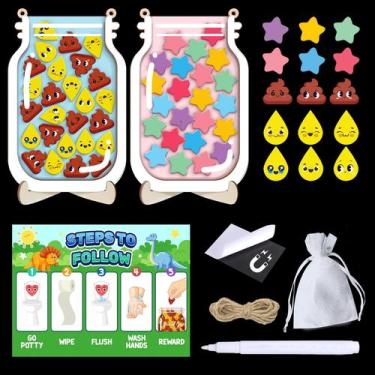 Imagem de Reward Jar vinatimes Star Poop 60 Token Magnetic, pacote com 2