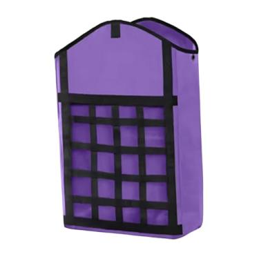 Imagem de oshhni Saco para Pendurar Fardos de Feno, Material Oxford Resistente, Roxo