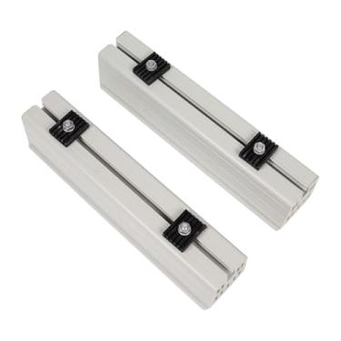 Imagem de Fenteer Kit de base de montagem no chão para ar condicionado, suporte de chão, universal, suporte de montagem antivibração para áreas externas, mini base, L