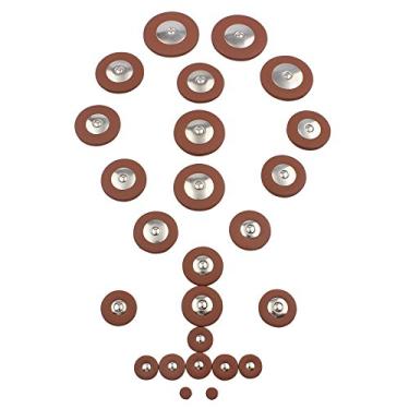 Imagem de LiebeWH 25pcs SAX PADS Substituição para Saxofone Tenor