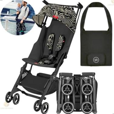 Imagem de Kit Carrinho de Bebê Gb Pockit All Terrain Desert Night Com Bolsa de T