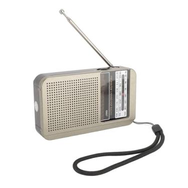 Imagem de Diyeeni Mini Rádio Portátil, Rádio AM FM SW, Auxidador e Botão Grande, Rádios Em Miniatura, Recarregável, Carga do Tipo C, Fone de Ouvido, um Alto -falante Construído, Antena de 16,5