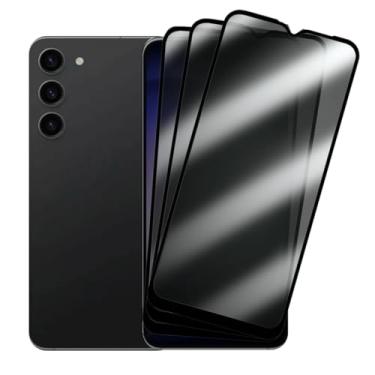 Imagem de Kit 3 Pelicula Privacidade 3D Anti-Spy Para Samsung Galaxy S23 Tela 6.1" - SMART E CASE