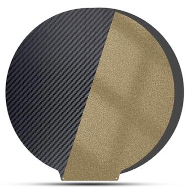 Imagem de Shion.Kwoo Flsn Flsn Super Racer PET+ PEI Sheet Spring Steel Build Plate Round 270 mm/10,6 pol de diâmetro com base magnética para impressoras 3D Flsun SR, QQ-S Pro.