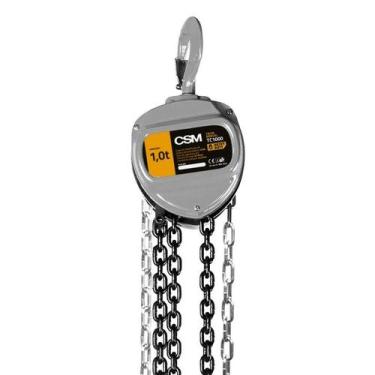 Imagem de Talha Manual de Corrente TC 1000 8m Heavy Duty CSM
