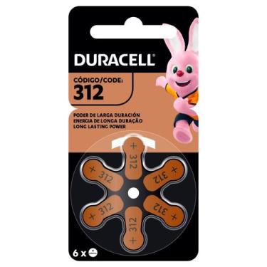 Imagem de Pilha Auditiva 312 (cartela Com 6 Unidades) - Duracell