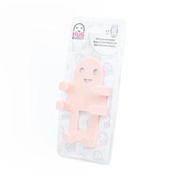 Imagem de Hug Buddy Suporte universal para celular de carro para saída de ar, ajustável, suporte compatível com iPhone, Samsung Galaxy, LG, Google, Nexus 5X e a maioria dos smartphones, quartzo rosa