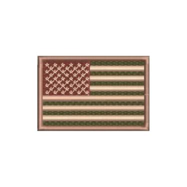 Imagem de BP0055-003 Bandeira USA Patch Bordado 7,5×5,0cm (D-Arquivo Matriz para bordar.)