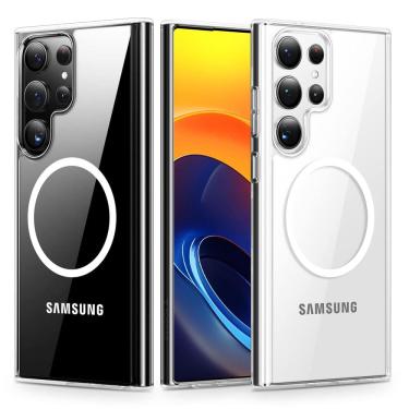 Imagem de Capa de telefone yotisco magnética à prova de choque para Samsung S25 Ultra