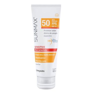 Imagem de Protetor Solar Sunmax Sensitive FPS 50 Loção Oil Free 60ml