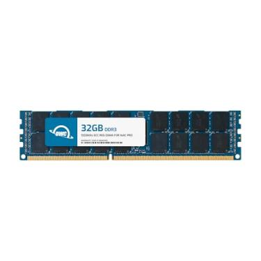 Imagem de OWC Kit de atualização de memória RAM 32GB PC3-10600 1333MHz DDR3 CL9 ECC registrado SDRAM compatível com Mac Pro 6,1 A1481 2630 MQGG2LL/A (OWC1333D3MPE32G)