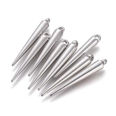 Imagem de LiQunSweet 50 peças CCB pingentes de plástico estilo gótico, pingentes, pingentes punk para Halloween, joias, pulseira, colar, brinco, bolsa, chaveiro, decoração de telefone