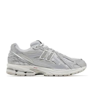 Imagem de New Balance 1906D - Prata metálica, Prata metálico/branco/carmesim, 4