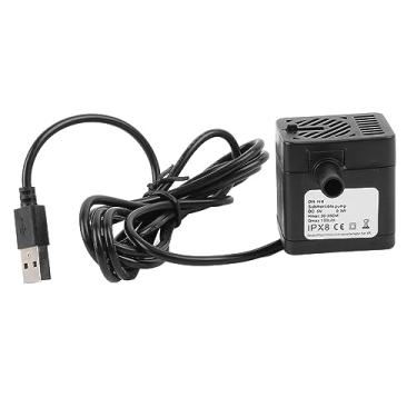 Imagem de Aramox Operação Ultra Silenciosa Submersa Submersa Pet Submersível Vida Longa Longa, Design de Motor de Alta Potência, Removível, Adequado para a Maioria das Fontes de água Com 130L/H