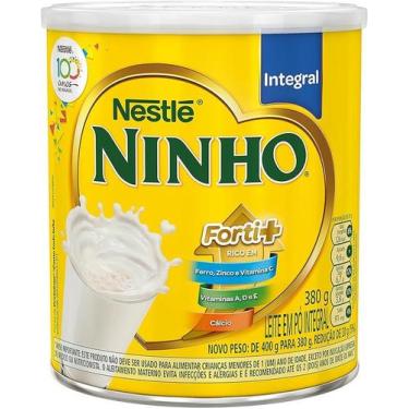 Imagem de Leite em Pó Ninho Integral Nestlé 380g, 1, 380g