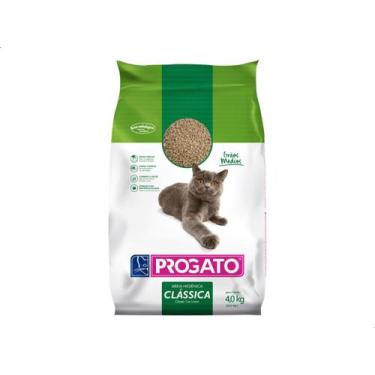 Imagem de Areia Higiênica Para Gato Sanitaria Classica Grão Médio 4kg - PROGATO