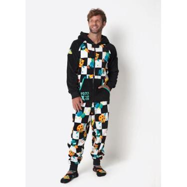 Imagem de Macacão Manga Longa Soft Masculino Space Food - Puket, M