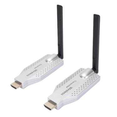 Imagem de Zopsc Extender HDMI Sem Fio 1080p 60Hz, Faixa de 100m, Exibição de 4 Telas, Transmissor e Receptor Tipo C, Plug and Play para Sala de Conferência, Auditório