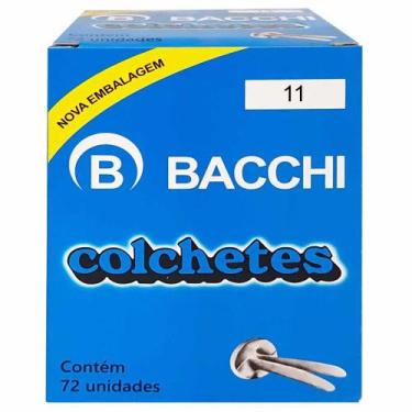 Imagem de Colchete N 11 Bacchi C/ 72 Unidades