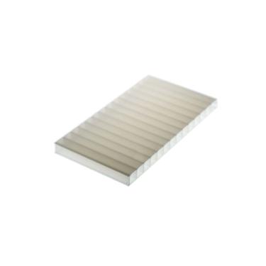 Imagem de Chapa de Policarbonato Alveolar Branco Refletivo 10mm - 2,10m x 6,00m - SABIC