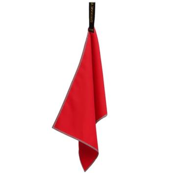 Imagem de Elite Trail Magic Mochila ultraleve de microfibra de secagem rápida macia secagem rápida toalha de mão e rosto pano de lavagem acampamento yoga caminhadas estilo de vida ativo (vermelho, pequeno)