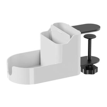 Imagem de Fxzqgnh Caixa de Armazenamento para Porta-copos de Mesa, Organizador de Bordas de Mesa, Suporte para Garrafas Portátil Multifuncional para Pesca, Família E