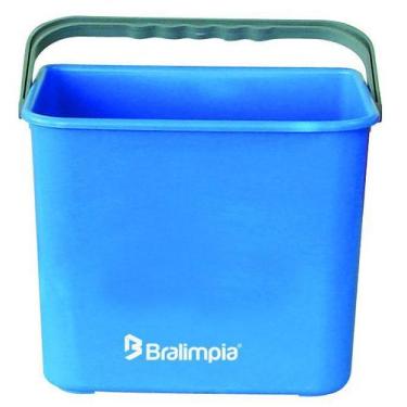 Imagem de Balde bralimpia 4l c alca azul