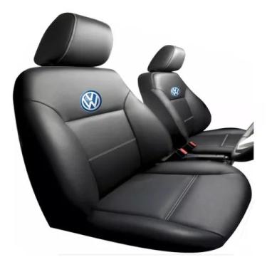 Imagem de Jogo Capa Banco Couro 100% Impermeável ORIGINAL ESPECIFICA Volkswagen 