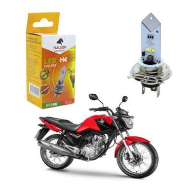 Imagem de Lampada H4 Led Eco 6500k Honda Cg 150 Fan Esi 2010 2011 2012 2013 - St