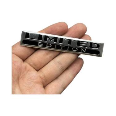 Imagem de Emblema Adesivo 3D De Alumínio Edição Limitada Para Carros E Motocicle