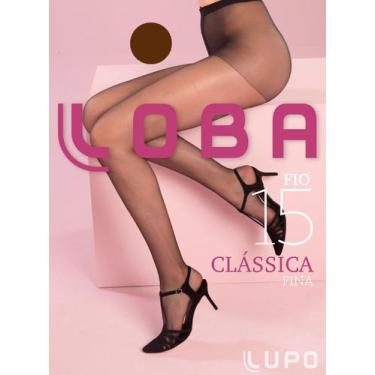 Imagem de Meia-Calça Fio 15 Lupo Loba 05760-001 Clássica Fina Microfibra T. P/GG