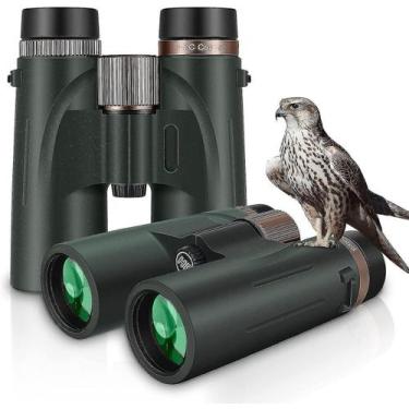 Imagem de Binóculos binóculos 12x42 hd binóculos à prova d'água para observação 