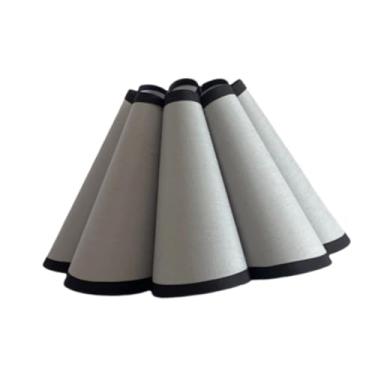 Imagem de Generic Abajur de substituição de pétala, lustre, ornamento, luminária pendente, abajur de tecido, capa para mesa, teto, banheiro, Cinza