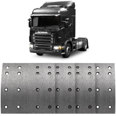 Imagem de Lona Freio Scania P114 P270 R440 K310 G480 T124 91 a 2022