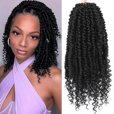 Imagem de Passion Twist Crochet Hair BEFUNNY, 12 polegadas, 9 pacotes para mulhe