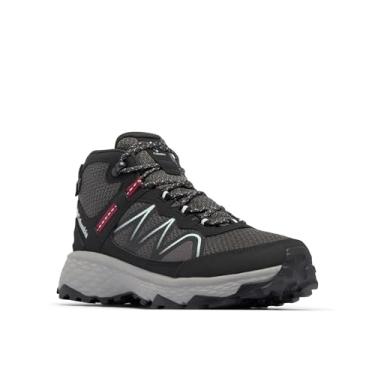 Imagem de Columbia Tênis de caminhada feminino Peakfreak Rush Mid Outdry, Cinza escuro/Madeira profunda, 35