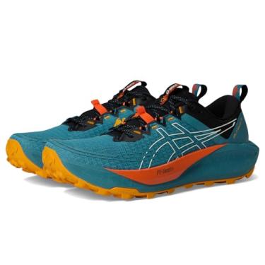 Imagem de ASICS Tênis de corrida masculino Gel-Trabuco 13, Azul Atlantis Azul/Aqua Puro, 45
