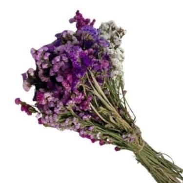 Imagem de Buque Maço Statice - Flores Desidratadas - Primavera Decoração criativ