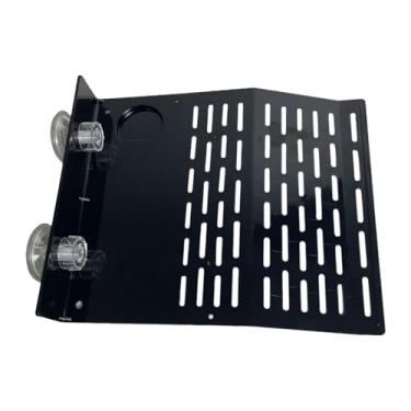 Imagem de Stgfyxgs Plataforma de Aquecimento para Répteis, Deck de Aquecimento para Répteis com Ventosa, Área de Aquecimento para Répteis para Aquário de Sapos, L