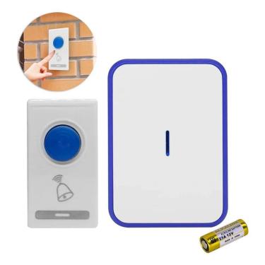 Imagem de 2X Campainha Externa Sem Fio Wiriless Residencial Inteligent