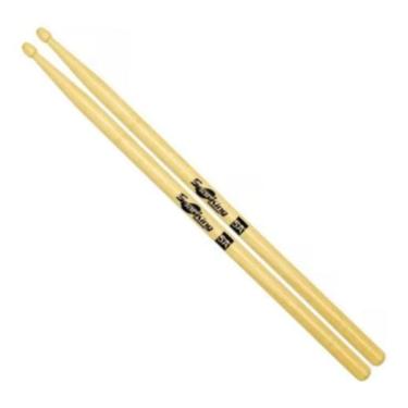 Imagem de Baqueta 5A Marfim Ponta Madeira Spanking Par