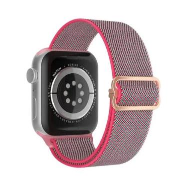 Imagem de Pulseira De Nylon Boêmia Para Apple Watch Ultra 49mm 41mm 45mm, Bracel