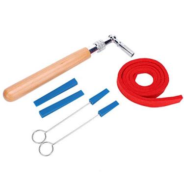 Imagem de RiToEasysports Kit de Sintonizador de Piano, Reparo Profissional de Ferramentas de Conjunto de Bricolage Com Ponta de Estrela, Conjunto Completo para Piano de Cauda, ​​fácil de Usar, Ferramentas de