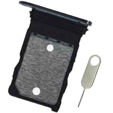 Imagem de PHONSUN Suporte de substituição para bandeja de cartão SIM para Google Pixel 9 Pro XL - obsidiana/cor preta