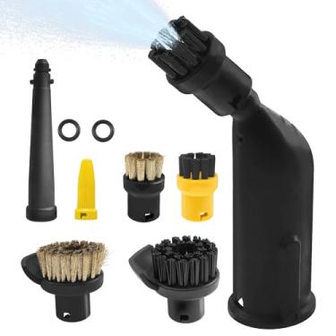 Imagem de XYTZHSAI Acessórios de limpeza a vapor de plástico de nylon para SC1 SC2 SC3 SC4 SC5 Bocal de escova de limpeza a vapor versátil resistente ao desgaste para limpeza da borda do canto da costura